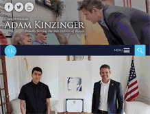 Tablet Screenshot of kinzinger.house.gov