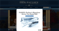 Desktop Screenshot of paulsenforms.house.gov