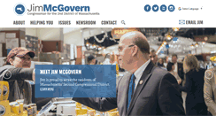 Desktop Screenshot of mcgovern.house.gov
