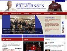 Tablet Screenshot of billjohnson.house.gov
