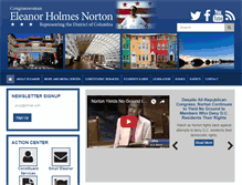 Tablet Screenshot of norton.house.gov