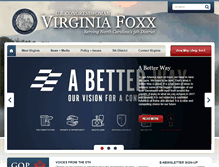 Tablet Screenshot of foxx.house.gov