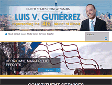 Tablet Screenshot of gutierrez.house.gov