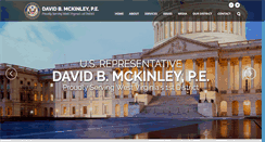 Desktop Screenshot of mckinley.house.gov