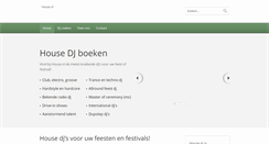 Desktop Screenshot of house.nl