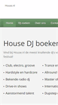 Mobile Screenshot of house.nl