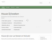 Tablet Screenshot of house.nl