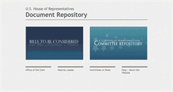 Desktop Screenshot of docs.house.gov
