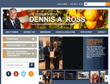 Tablet Screenshot of dennisross.house.gov