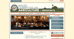 Desktop Screenshot of democrats.agriculture.house.gov