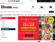 Tablet Screenshot of house.com.au