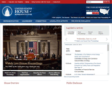 Tablet Screenshot of house.gov