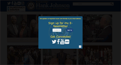 Desktop Screenshot of hankjohnson.house.gov