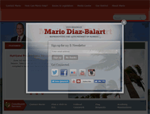 Tablet Screenshot of mariodiazbalart.house.gov