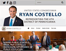 Tablet Screenshot of costello.house.gov