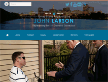 Tablet Screenshot of larson.house.gov