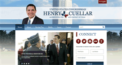 Desktop Screenshot of cuellar.house.gov