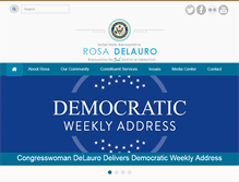 Tablet Screenshot of delauro.house.gov