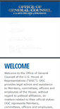 Mobile Screenshot of ogc.house.gov