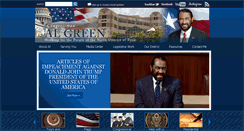 Desktop Screenshot of algreen.house.gov