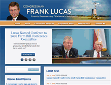 Tablet Screenshot of lucas.house.gov