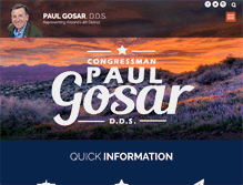 Tablet Screenshot of gosar.house.gov