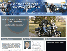 Tablet Screenshot of motorcyclecaucus-burgess.house.gov