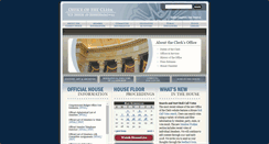 Desktop Screenshot of clerk.house.gov