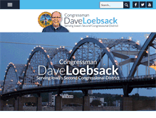 Tablet Screenshot of loebsack.house.gov