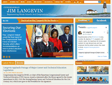 Tablet Screenshot of langevin.house.gov