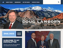 Tablet Screenshot of lamborn.house.gov