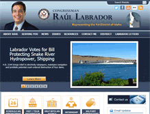 Tablet Screenshot of labrador.house.gov