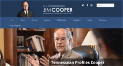 Desktop Screenshot of cooper.house.gov