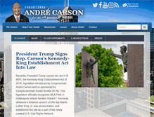 Tablet Screenshot of carson.house.gov