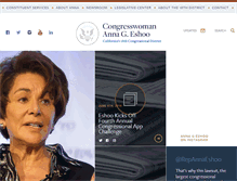 Tablet Screenshot of eshoo.house.gov