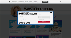 Desktop Screenshot of blackburn.house.gov