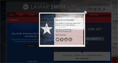 Desktop Screenshot of lamarsmith.house.gov