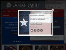 Tablet Screenshot of lamarsmith.house.gov