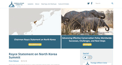 Desktop Screenshot of foreignaffairs.house.gov