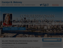 Tablet Screenshot of maloney.house.gov