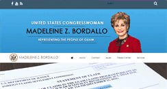 Desktop Screenshot of bordallo.house.gov